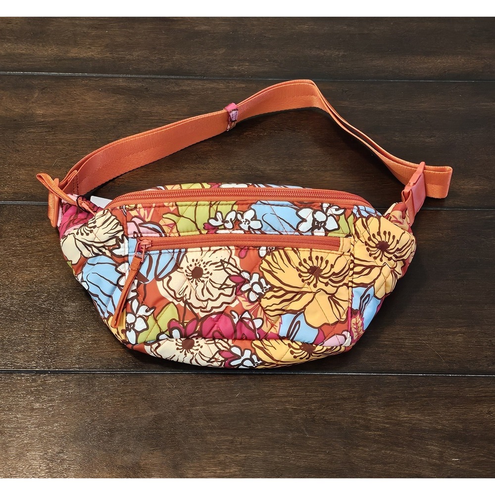 NWT Vera Bradley Ultralight Large Belt Bag Fanny Pack Crossbody Midday Garden
